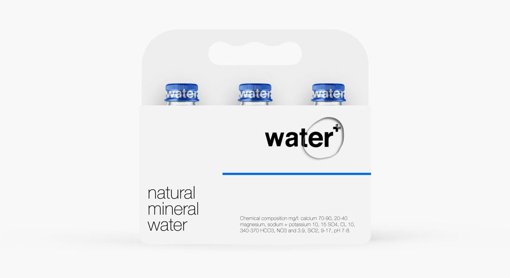 Water的創意標簽、包裝 | 礦泉水整體品牌形象